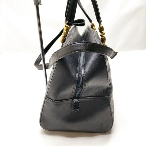 Authentic Christian Dior Leather Hand Bag mon429-110925 - Picture 4 of 16